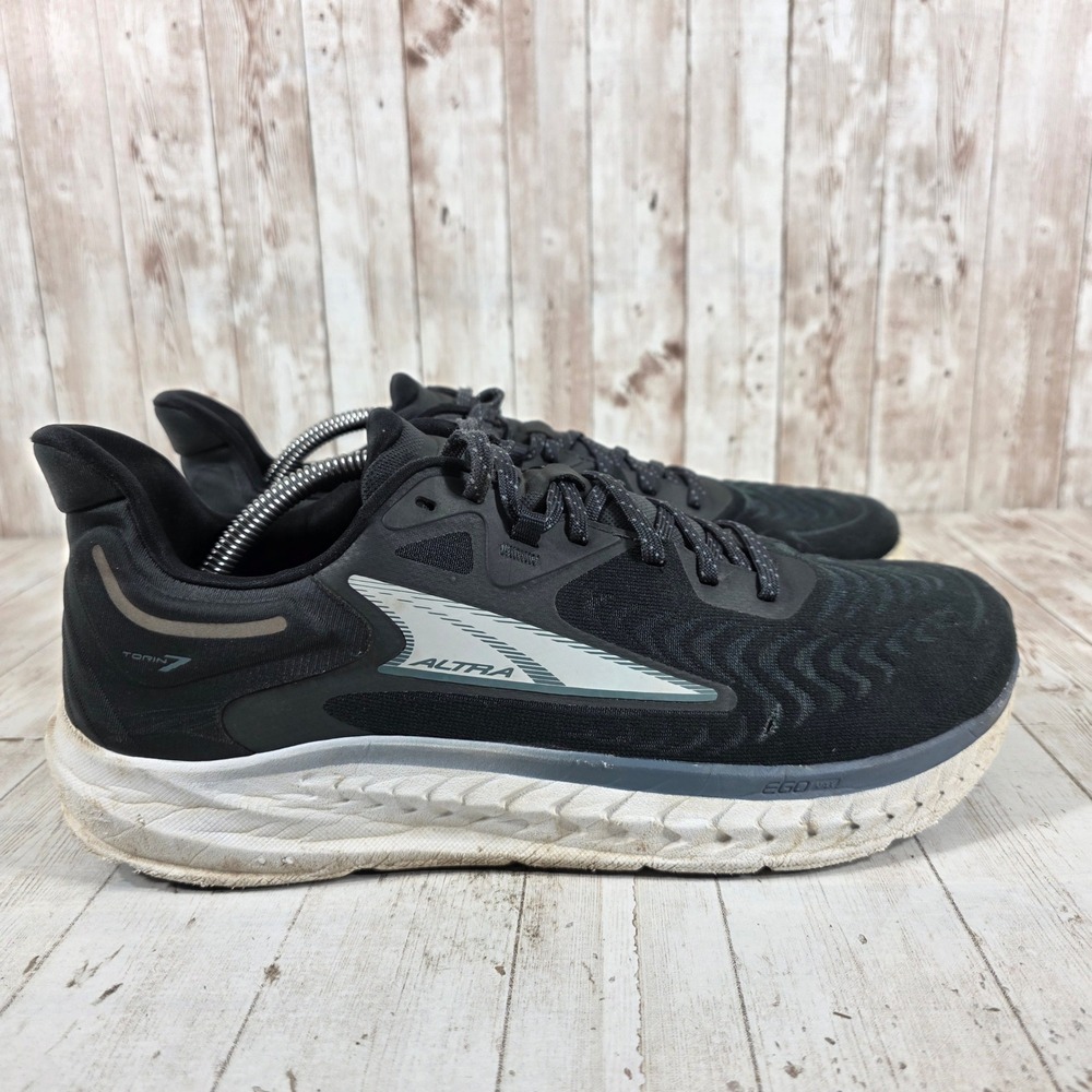 Altra Torin 7 Mens Running Shoes Black White AL0A82C4000 Size 11